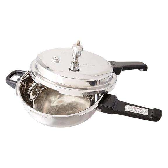VPP-Jr Pressure Cooker Silver, Junior 3 Liter Pan
