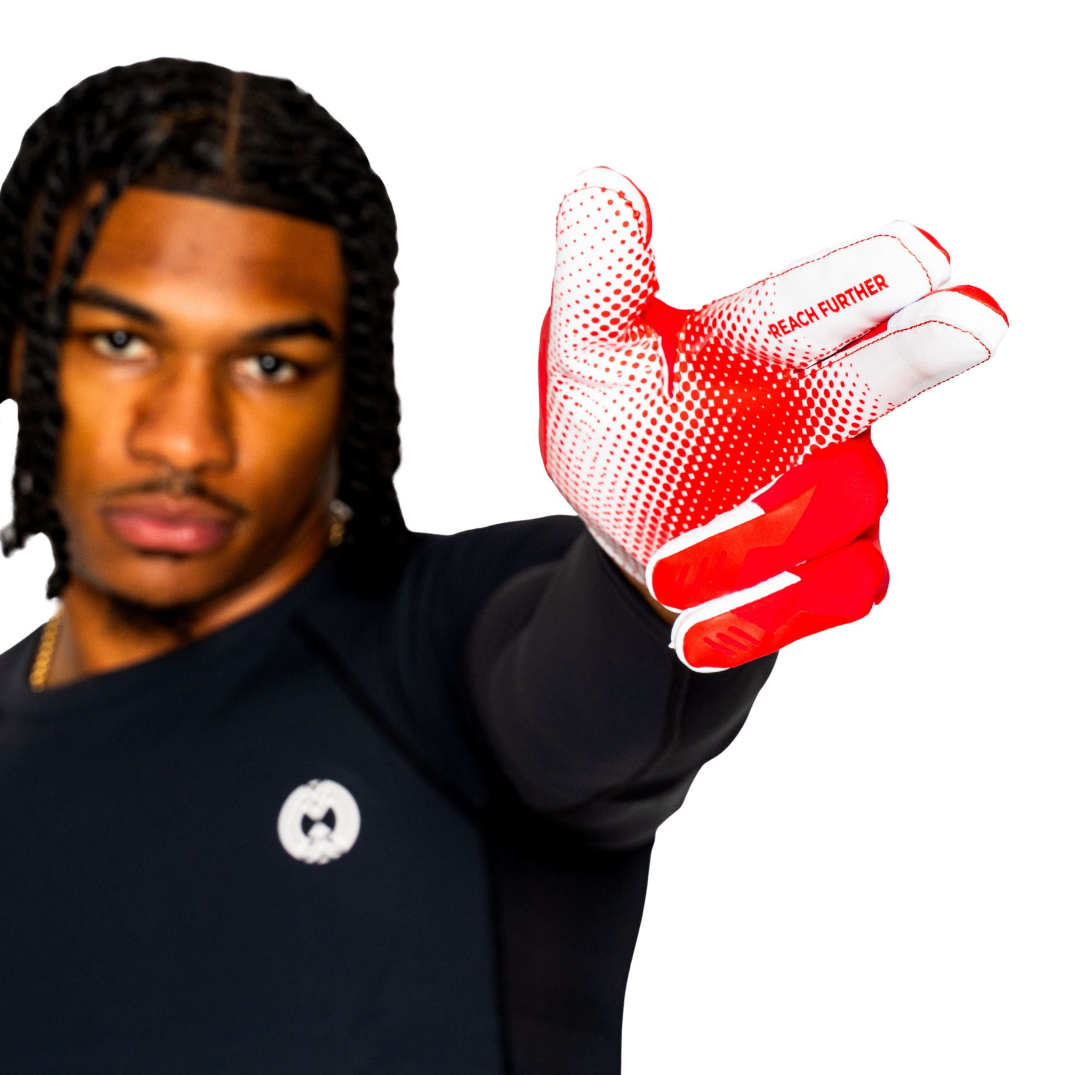 Phenom Football Team Gloves Clown Vps3 By Phenom Elite Red Phenom