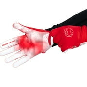 Massov VPRO3 Football Gloves Youth Medium Red
