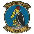thumbnail image 1 of VPU-1 Old Buzzards Squadron Patch – Plastic Backing, 1 of 1