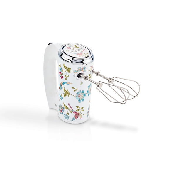 VQ - Laura Ashley 5-Speed 300-Watt Hand Mixer - Elveden White