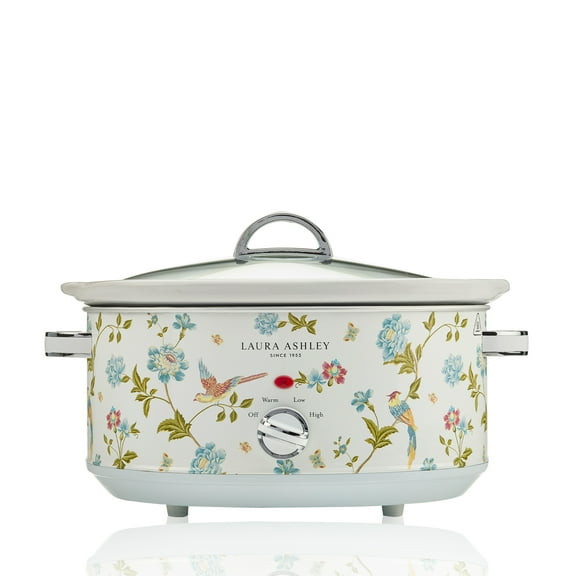 VQ - Laura Ashley 6.5L Slow Cooker - Elveden White