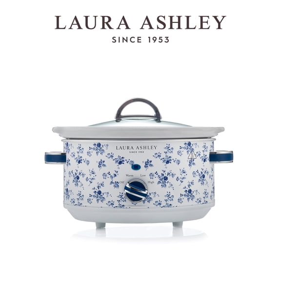 VQ Laura Ashley Slow Cooker 3.5L, China Rose