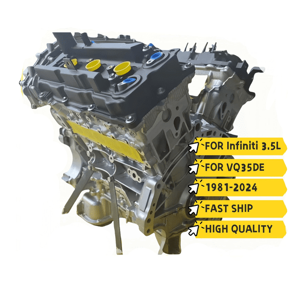 VQ35 VQ35DE 3.5L Long Block Engine Assembly For Nissan Maxima 350Z Infiniti I35 FX35 QX4 QX60 V6