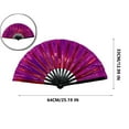 thumbnail image 1 of VQPeo 10 Inch Line Dancing Fans - Large & Portable for Line Dancing Fans - Perfect Popping & Dance Accessories for Fans, 1 of 3