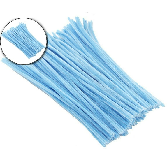 VQPeo 100 Pcs Pipe Cleaners – Candy Colors Craft Stem Wires for DIY Flower Bouquets, Floral Arrangements – Bendable, Twistable Chenille Stems