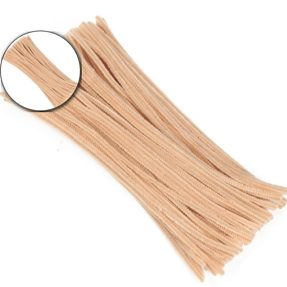 VQPeo 100 Pcs Pipe Cleaners – Candy Colors Craft Stem Wires for DIY Flower Bouquets, Floral Arrangements – Bendable, Twistable Chenille Stems