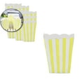 thumbnail image 1 of VQPeo 12pcs Paper Open-top Popcorn Box, Mini Movie Night Popcorn Boxes Stripes Popcorn Bags Snack Treat Bucket for Christmas Carnival Party, 1 of 5