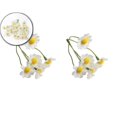 thumbnail image 1 of VQPeo 2 Bundles Mini Artificial Daisies Small Daisy Flowers Fake Spring Flowers Decorative Faux Flowers with Stems Home Decorations, 1 of 5