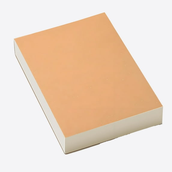 VQPeo 250 Sheets Sketchbook – 250 Pages Blank Drawing Book for Artists, Tearable Portable Notepad with Adhesive Binding, Ideal for Sketching, Notes & Handwriting