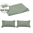 thumbnail image 1 of VQPeo 70.8x90.5 Inch Solid Color Polyester Bed Sheets, Washable Pillowcase Set of 2, Easy-Care Bedding Ensemble for Cozy Home Sleep Comfort, 1 of 5