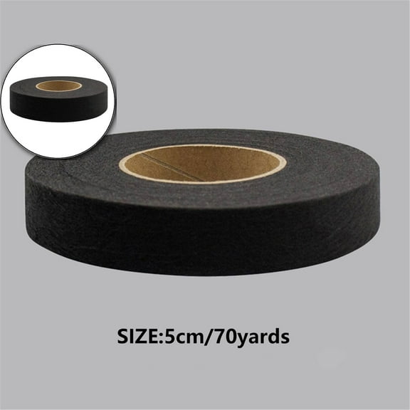 VQPeo 70 Yards Black White Hot Melt Mesh Interlining Adhesive Fabric Clothes Iron On Hem Tape Web Diy Sewing Accessories