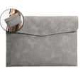 thumbnail image 1 of VQPeo A4 Magnetic Closure File Bag, Artificial Leather Document Folder, Waterproof Stitched Briefcase for Office, Business, 1 of 5