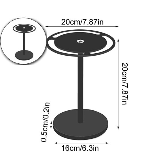 VQPeo Acrylic Sunglasses Holder Stand with 360 Rotating, Eyeglasses Display Rack Tabletop Organizer
