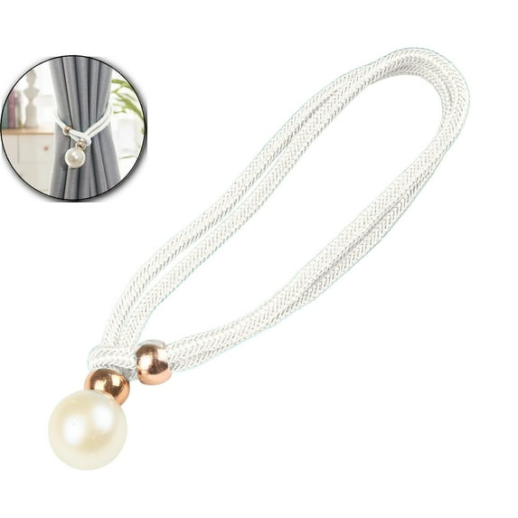 VQPeo Adjustable Curtain Tiebacks, Modern Drape Holdback Straps, Stretchy Buckle Curtain Ties for Living Room & Bedroom Windows