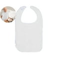 thumbnail image 1 of VQPeo Adult Bibs for Elderly Women Men Terry Cloth Bib for Eating Adjustable Bib Clothing Protectors(White), 1 of 4