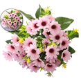 thumbnail image 1 of VQPeo Artificial Daisy Silk Realistic Wildflowers Bouquet, Fake Flowers Daisies Bunches Plants for Outdoors Decoration Indoor Vase Fill Table Centerpieces Arrangements Wedding Garden Décor, 1 of 5
