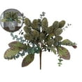 thumbnail image 1 of VQPeo Artificial Flower Bouquet - Fake Flowers with Realistic Foliage - Waterproof & UV-Resistant Silk Floral Arrangement for Home, Wedding, Garden & Indoor Decoration, 1 of 6