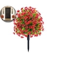 thumbnail image 1 of VQPeo Artificial Flower Stake Outdoor Decor - Multi-Color Garden Stakes for Yard & Lawn, No Fade Heavy Duty Plastic, All Season Decoration, 1 of 5