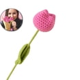 thumbnail image 1 of VQPeo Artificial Flowers, Knitting Crochet Flower Bouquet, Tulip Knitted Flowers Decoration, Tulip Flower Knitted Fake Tulip for Home Decor, 1 of 5