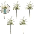 thumbnail image 1 of VQPeo Artificial Mimosa Branch, Faux Silk Tree Flowers, Realistic Fake Flower for Home, Wedding & Living Room Decor(White), 1 of 5