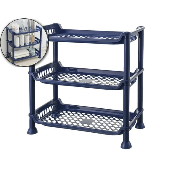 VQPeo Bathroom Rack Over Toilet - Multi-Functional Storage Shelves for Towels, Shower Essentials & More - Space-Saving Bathroom Organizer - Ideal for Small Bathrooms