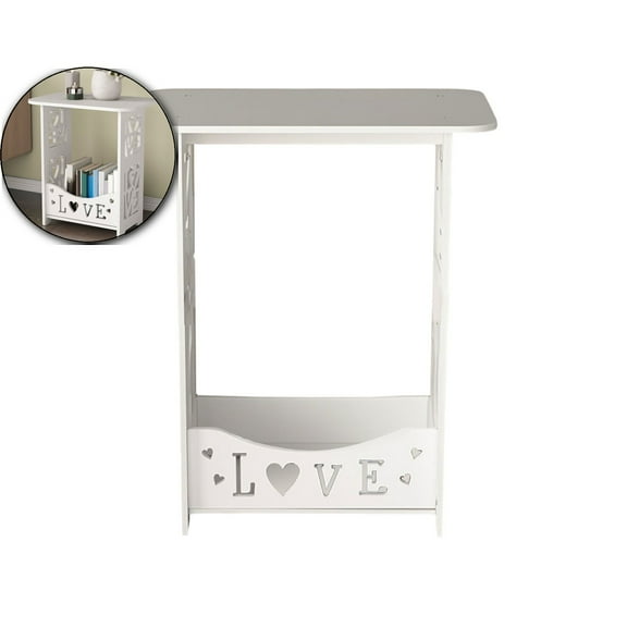 VQPeo Bedside Table Side Table for Sofa Coffee End Table Sofa Table Small Side Table Small Tables for Small Spaces Sofa Side Table Small Round Table