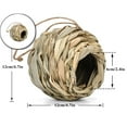 thumbnail image 1 of VQPeo Bird Nest House, Spherical Hummingbird Shelter Cage, Natural Outdoor Garden Birdhouse Decor for Yard & Patio, 1 of 3