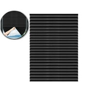 VQPeo Blackout Sun Shade Curtain 35.4x70.8 Inch– Heat Insulating & UV Blocking Privacy Blind – No Drill, Suction Cup Installation – Retractable Roller Blind for Balcony, Bathroom, Window