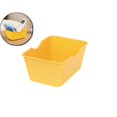 thumbnail image 1 of VQPeo Candy-Color Storage Box – tackable Plastic Organizer with Handles for Jewelry, Office Supplies, Bathroom & Kitchen – Lightweight Desk Sorting Bin, 1 of 5