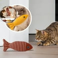 thumbnail image 1 of VQPeo Cat Toys Fish, Soft Catnip Toys Fish, Durable and Highly Interactive Catnip Toys, Interactive Kitten Exercise Kicker Toys for Indoor Cats, 1 of 5