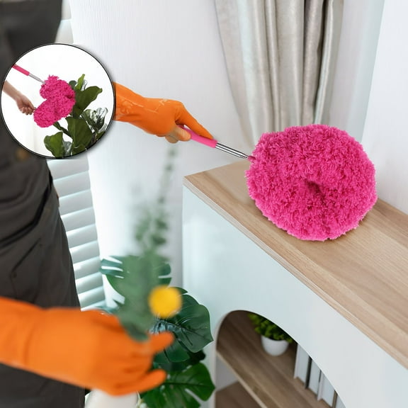 VQPeo Ceiling Fan Blade Cleaner, Extendable Duster for Walls, Bookshelves, Furniture, Door, Window Top Cleaning