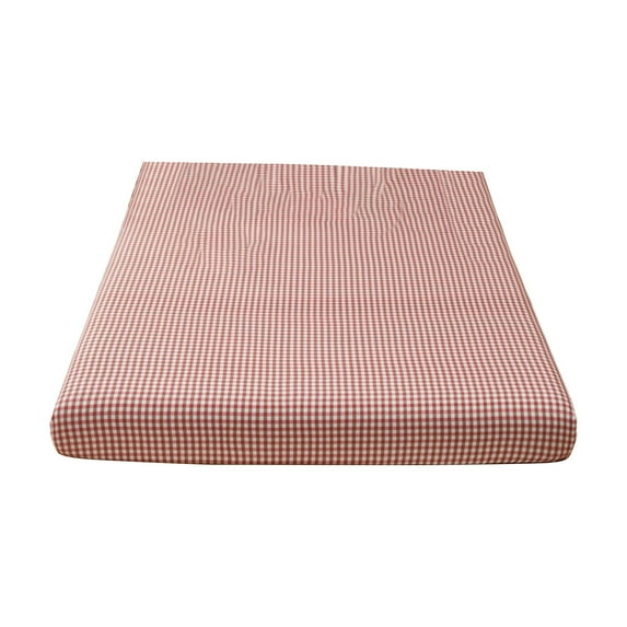 VQPeo Checkered Bed Sheet, Mattress Protector Cover, Fitted Sheets for All Bed Types, 78x70 Inch