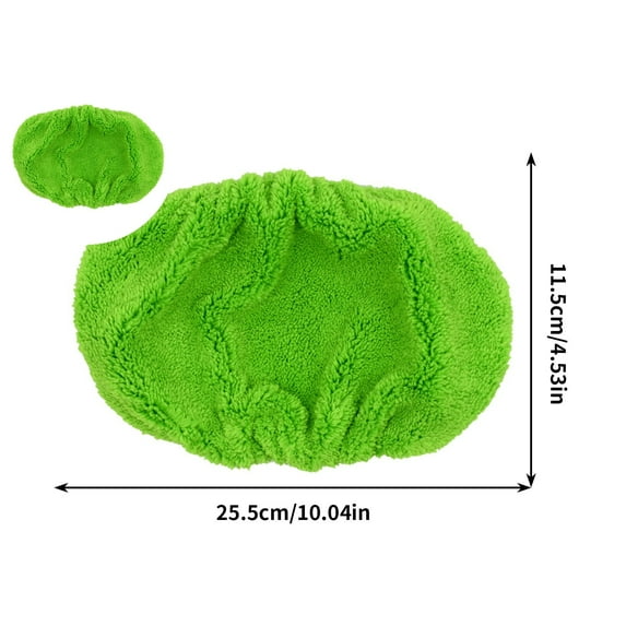 VQPeo Chenille Microfiber Dust Mop Head Replacement Refill for Wall Mop for Cleaning Walls, Ceilings, Floors, Windows(Green)