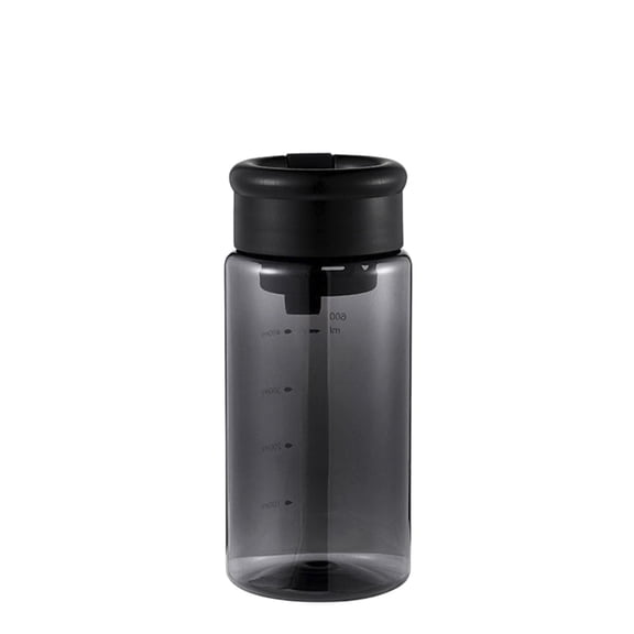 VQPeo Clear Plastic Sports Bottle, Leakproof Reusable Water Flask, Gym Travel Hydration Jug for Fitness & Outdoor Activities Use