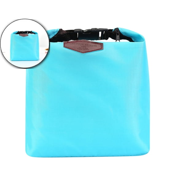 VQPeo Cool Bag, Small Lunch Bag, Mini Cool Box for outdoor Activities(Light Blue)