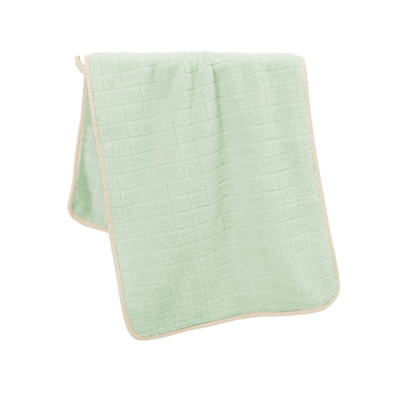 VQPeo Coral Fleece Checkerboard Quick-Dry Towel, High Absorption Soft Bath Linens, Lint-Free Colorfast Spa & Poolside Companion for Daily Use