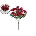 thumbnail image 1 of VQPeo Daisies Artificial Flowers Daisy Fake Silk Flower Arrangements for Home Wedding Decoration(Red), 1 of 5