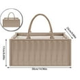 thumbnail image 1 of VQPeo Diaper Caddy Organizer, Storage Basket for Newborn Essentials and Diaper Station(Khaki), 1 of 5