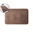 thumbnail image 1 of VQPeo Diatomaceous Earth Bath Mat, Quick Dry Absorbing Rubber Non Slip Thin Bathroom Rug, Fit Under Door, for Bathroom Floor, Tub, Shower, Sink, 1 of 5