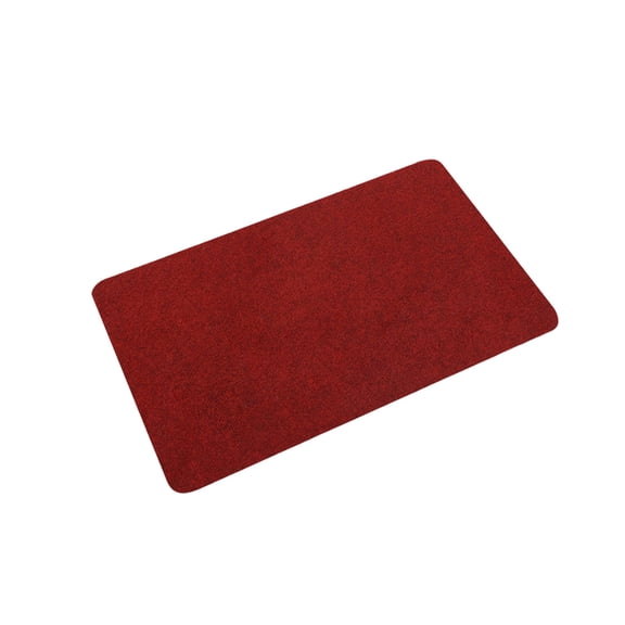 VQPeo Durable Absorbent Entryway Rug — Stain-Resistant, Non-Slip Floor Mat for High-Traffic Areas, Perfect for Hallways, Laundry Rooms, and Entryways(Wine)
