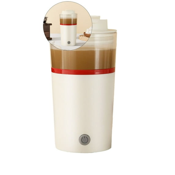 VQPeo Electric Mixing Cup - Rechargeable Wireless Portable Blender for Shakes, Milk, Coffee with Leak Proof Design