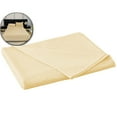 thumbnail image 1 of VQPeo Flat Sheets - Twin, Full, Queen & King Sizes - High-Quality Bedding Essentials for a Comfortable Sleep(Yellow), 1 of 5