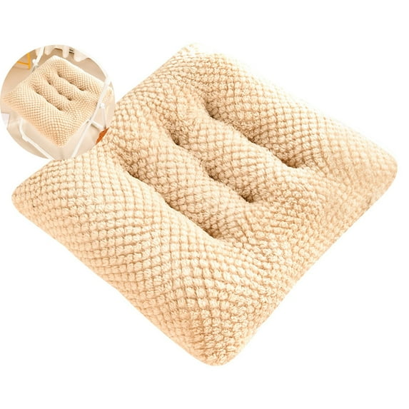 VQPeo Floor Cushion, Large Meditation Chair Cushions, Thick Square Seat Pad, Soft Tufted Seating Pouf for Indoor/Outdoor Bench Rocking Chair Sofa