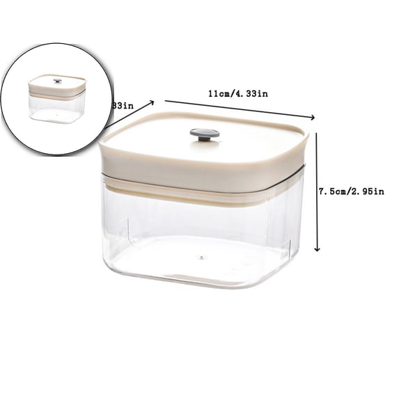 VQPeo Flour Storage Container, Rice Container for Flour, Cereal, Dry Food Storage and Kitchen Pantry Organization
