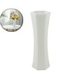thumbnail image 1 of VQPeo Flower Vase, Plastic Vase Ceramic Look Small Tall Floral Vase Unbreakable Bud Vases Table Centerpieces for Home Room Decor, 1 of 5