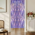 thumbnail image 1 of VQPeo Foil Fringe Backdrop Party Decorations, 6.5 ft Metallic Tinsel Photo Backdrop Curtains for Birthdays Parties(Purple), 1 of 4