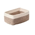 thumbnail image 1 of VQPeo Foldable Cloth Storage Basket with Handles – Space-saving Organizing Solution for Home & Bedroom Use(Coffee), 1 of 5