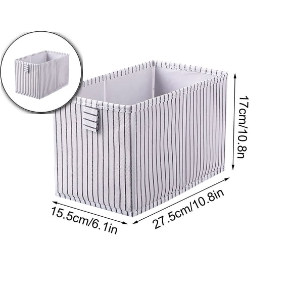 VQPeo Foldable Clothes Storage Box Wardrobe Organizer Capacity Container for Clothes Pillows and Blankets Convenient Home Storage