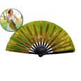 thumbnail image 1 of VQPeo Foldable Hand Fan for Line Dancing - Large Clap Fans, Easy Grip Handle, Perfect for Dance Enthusiasts, 1 of 4